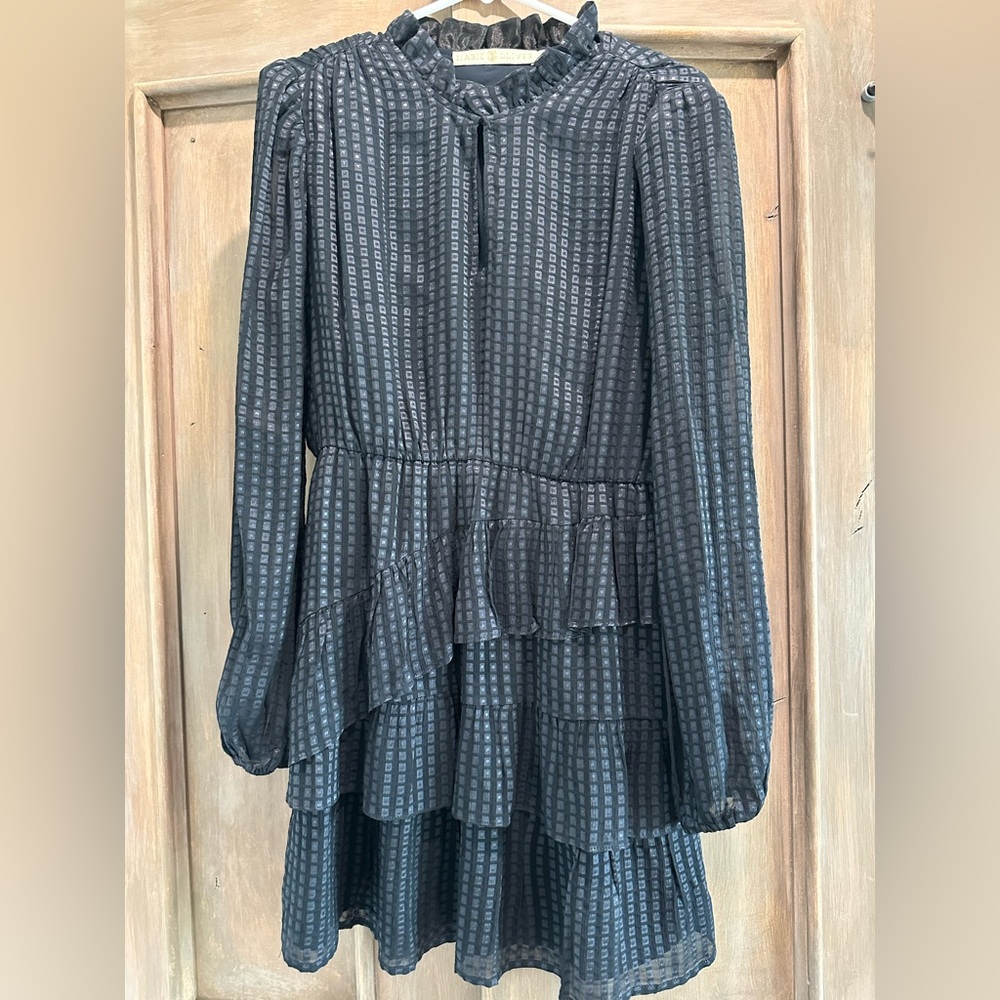 Marie Oliver Black Mini Dress (small)